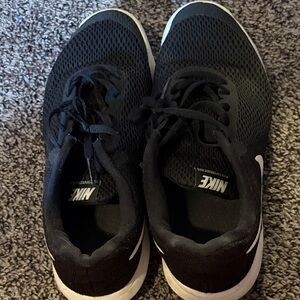 Nike Black Mesh Sneakers